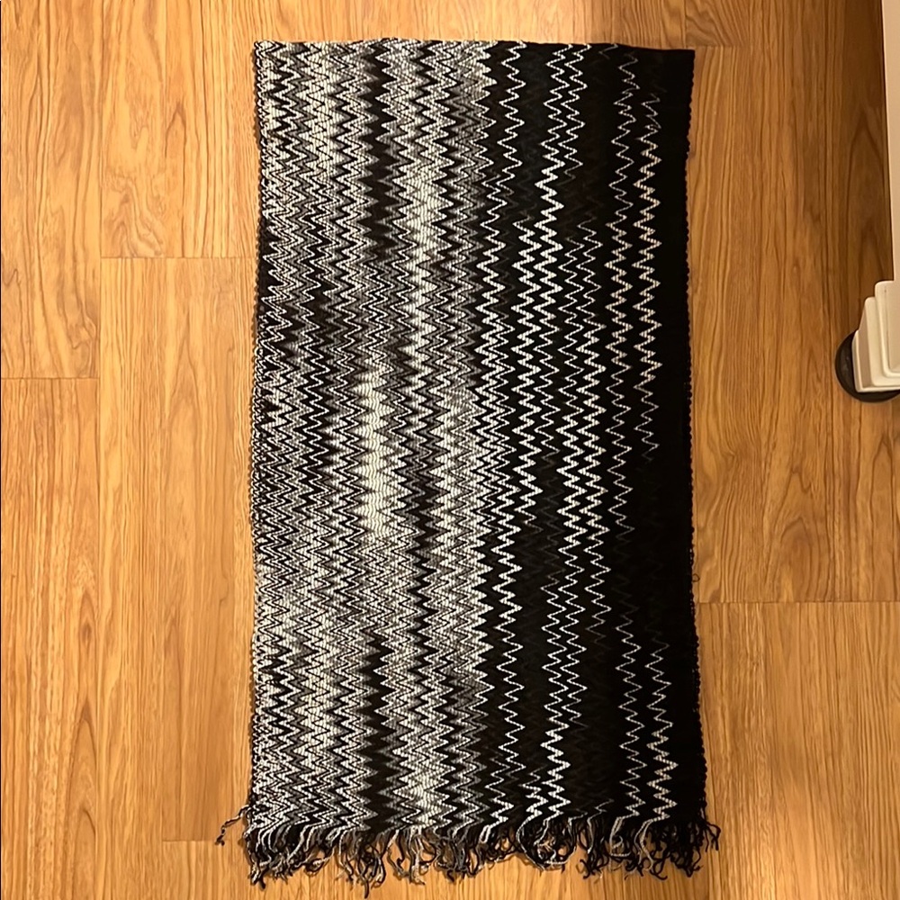 Missoni Monochrome Zigzag Throw